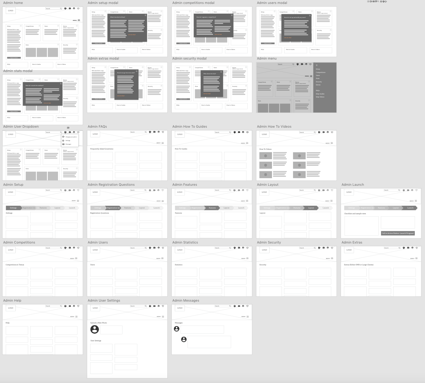 wireframes